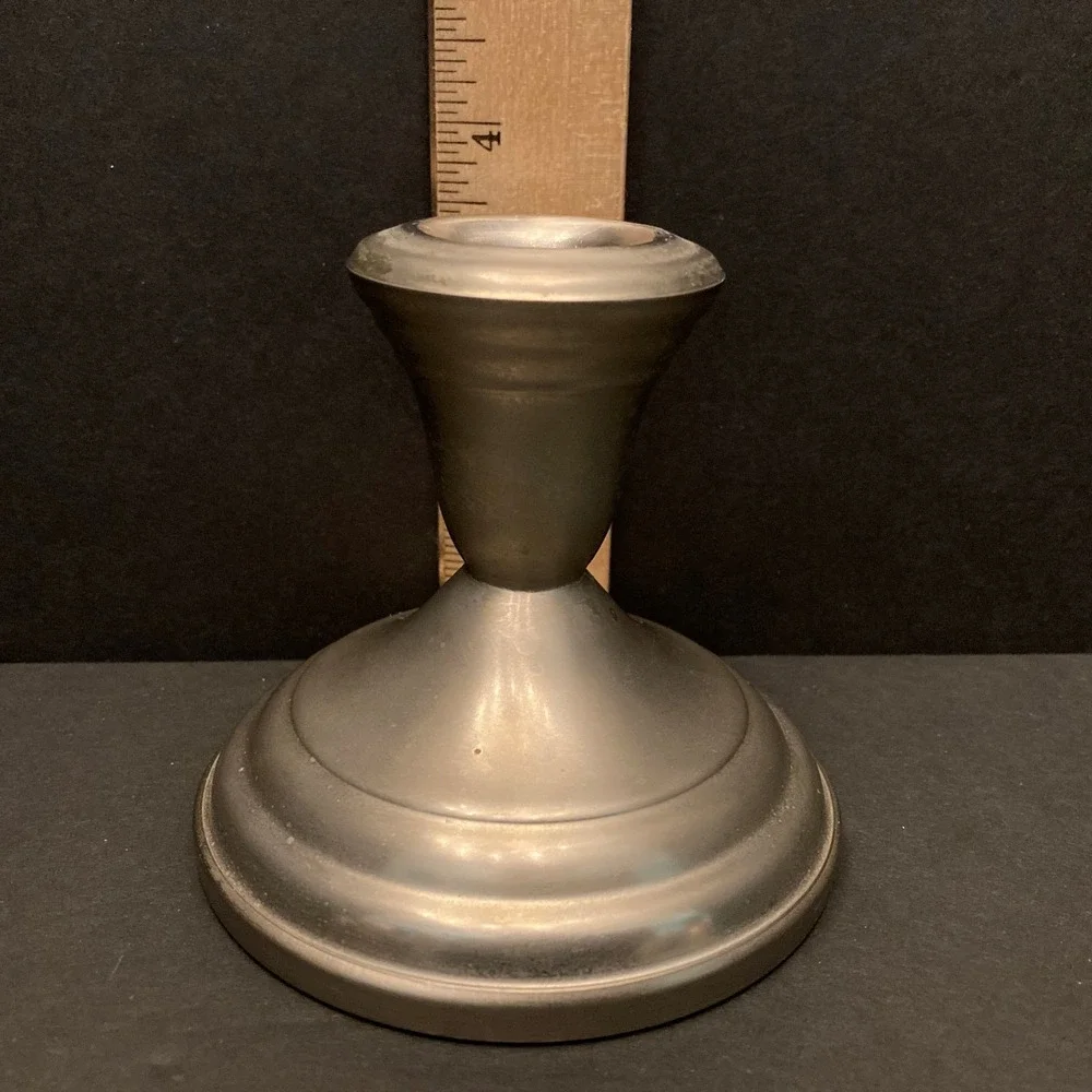 Provincetown Pewterlite Candlestick Holders Vtg‎ Convertible F.B. Rogers Taper